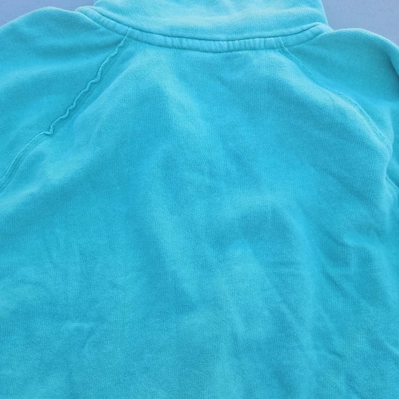 PINK Victoria's Secret Aqua Half-Zip Pullover - Picture 7 of 8